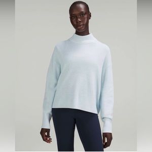 Lululemon Merino Wool-Blend Ribbed Turtleneck Sweater